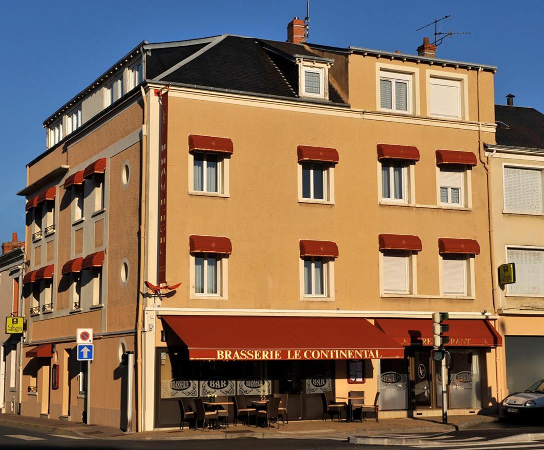 Logis Hotel Le Continental Châteauroux Exterior foto