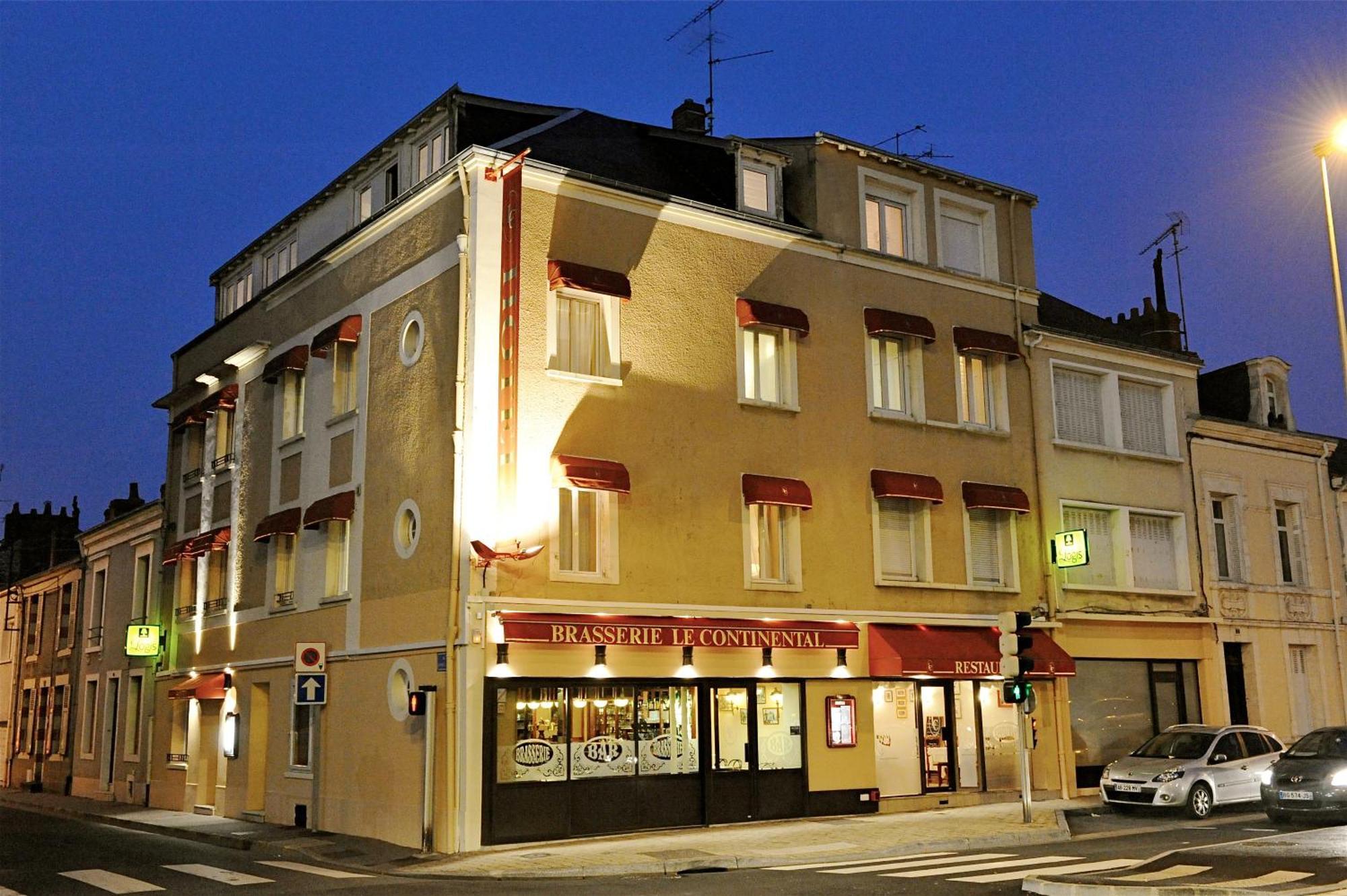 Logis Hotel Le Continental Châteauroux Exterior foto